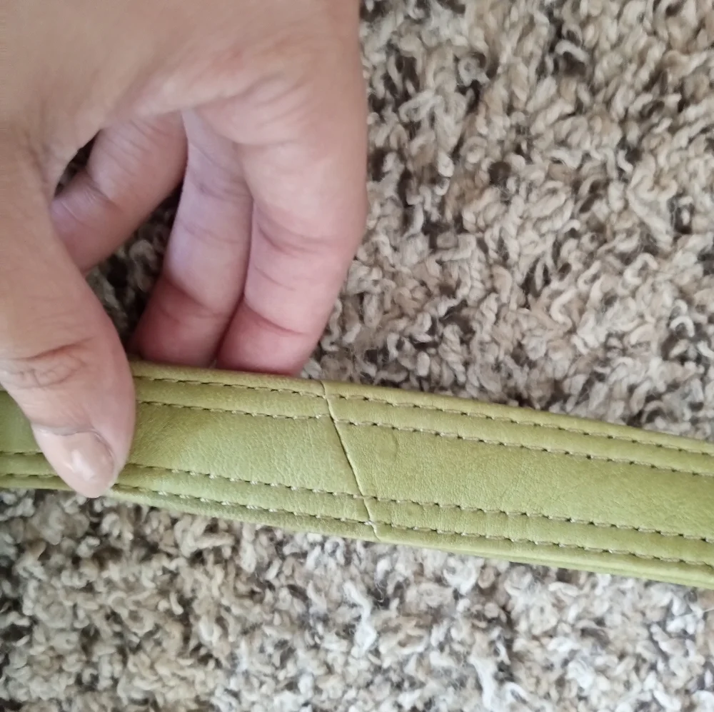 Fossil Women's Shoulder Bag Leather Vintage Green Size Small - Picture 12 of 14